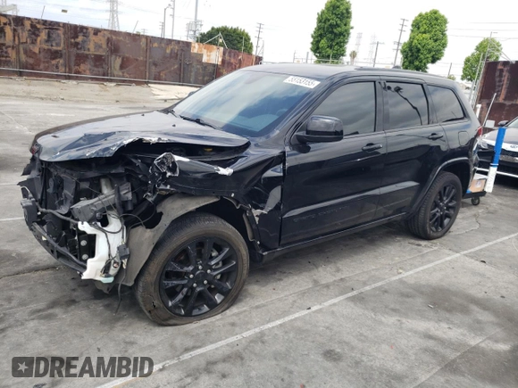 2019 Jeep Grand Cherokee Altitude with VIN 1C4RJEAG3KC530610, listed as a Copart auction lot 55153155 with 70,225 mi miles and Salvage title. Bid and sale history available at DreamBid. Image 1.