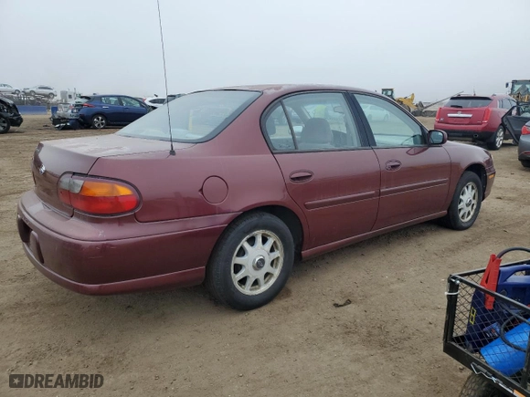 1998 Chevrolet Malibu LS with VIN 1G1NE52M8W6220067, listed as a Copart auction lot 89385575 with 107,916 mi miles and Salvage Title. Bid and sale history available at carsss.com. Image 3.