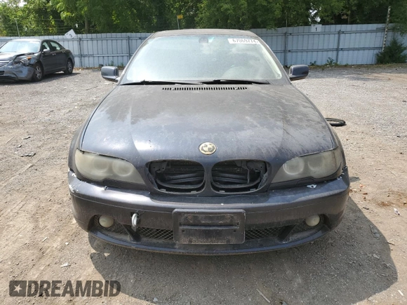 2005 BMW 3 Series 325Ci with VIN WBABD33495JY99369, listed as a Copart auction lot 67069774 with 0 mi miles and Clean Title. Bid and sale history available at carsss.com. Image 5.