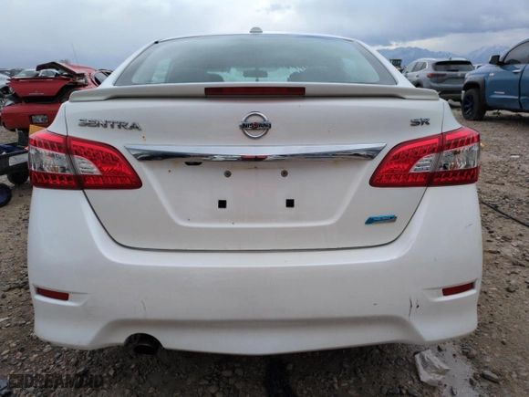 2013 Nissan Sentra SV with VIN 3N1AB7AP6DL690173, listed as a Copart auction lot 50969755 with 114,304 mi miles and Salvage Title. Bid and sale history available at carsss.com. Image 6.