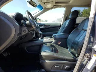 2016 Nissan Pathfinder Platinum with VIN 5N1AR2MM8GC632977, listed as a Copart auction lot 52808275 with 111,490 mi miles and Salvage Title. Bid and sale history available at carsss.com. Image 7.