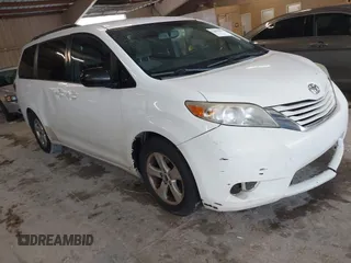 2016 Toyota Sienna LE AAS with VIN 5TDKK3DC9GS699659, listed as a IAAI auction lot 42042254 with 344,078 mi miles. Bid and sale history available at carsss.com. Image 1.
