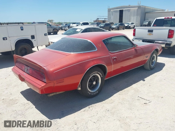 1981 Pontiac Firebird with VIN 1G2AT87W2BL105097, listed as a IAAI auction lot 42820009 with 96,007 mi miles and . Bid and sale history available at DreamBid. Image 4.