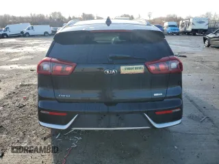 2017 Kia Niro FE with VIN KNDCB3LC5H5049319, listed as a Copart auction lot 46714525 with 50,213 mi miles and Salvage Title. Bid and sale history available at carsss.com. Image 6.