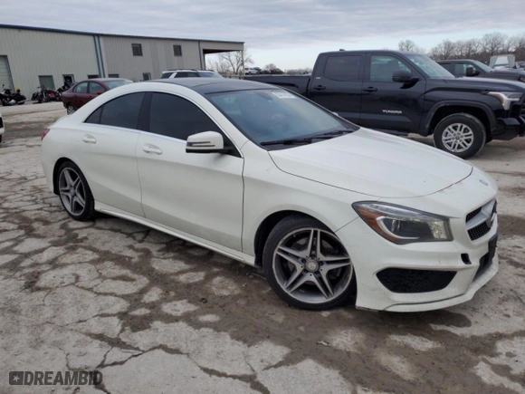 2014 Mercedes-Benz CLA-Class CLA 250 with VIN WDDSJ4EB2EN126142, listed as a Copart auction lot 83414104 with 123,984 mi miles and Clean Title. Bid and sale history available at carsss.com. Image 4.