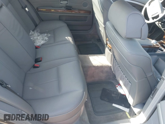 2006 BMW 7 Series 750Li with VIN WBAHN83506DT25188, listed as a IAAI auction lot 41599512 with 81,872 mi miles and . Bid and sale history available at carsss.com. Image 8.