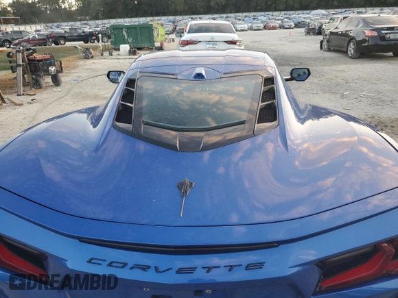 2021 Chevrolet Corvette 2LT with VIN 1G1YB2D4XM5105538, listed as a Copart auction lot 81131784 with 61,454 mi miles and Non Repairable. Bid and sale history available at carsss.com. Image 10.