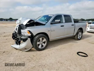 2015 Ram 1500 Express with VIN 1C6RR6KT9FS565049, listed as a Copart auction lot 59383375 with 166,086 mi miles and Salvage title. Bid and sale history available at DreamBid. Image 1.