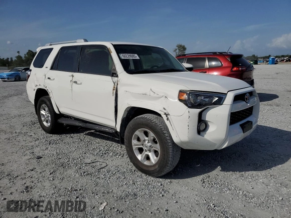 2018 Toyota 4Runner SR5 z VIN JTEBU5JR6J5593418, wystawiony jako Copart lot #60228085 z przebiegiem 96 239 mil mil oraz Szkoda całkowita • Salvage title. Historia ofert i sprzedaży dostępna na DreamBid. Obrazek 4.