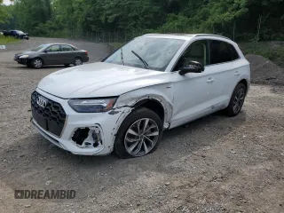 2023 Audi Q5 S line Prestige z VIN WA1FAAFY1P2124068, wystawiony jako Copart lot #60449165 z przebiegiem 19 763 mil mil oraz Szkoda całkowita • Salvage title. Historia ofert i sprzedaży dostępna na DreamBid. Obrazek 1.