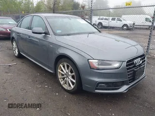 2014 Audi A4 Premium Plus with VIN WAUFFAFL4EN017309, listed as a IAAI auction lot 42178220 with 104,951 mi miles and . Bid and sale history available at DreamBid. Image 1.