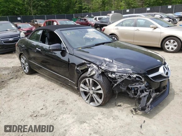 2015 Mercedes-Benz E 400 with VIN WDDKK6FFXFF295735, listed as a Copart auction lot 52134483 with 36,835 mi miles and Salvage title. Bid and sale history available at DreamBid. Image 4.