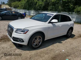 2014 Audi Q5 Premium Plus with VIN WA1DGAFP1EA087006, listed as a Copart auction lot 62254395 with 80,923 mi miles and Salvage title. Bid and sale history available at DreamBid. Image 1.