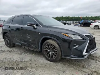 2016 Lexus RX 350 with VIN 2T2BZMCA9GC039515, listed as a Copart auction lot 58614395 with 144,614 mi miles and Salvage title. Bid and sale history available at DreamBid. Image 4.