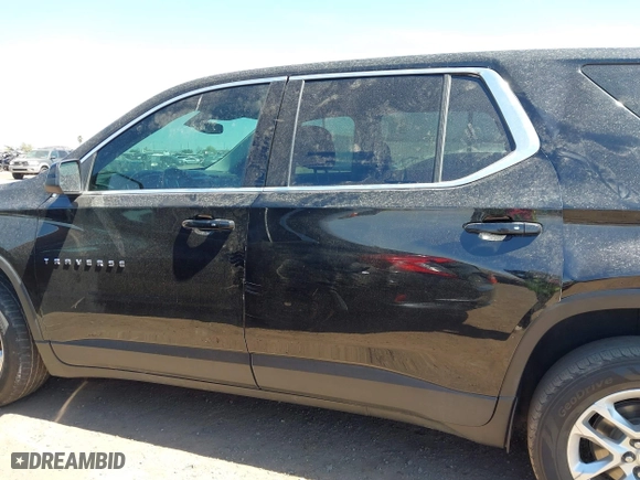 2021 Chevrolet Traverse LS with VIN 1GNERFKW0MJ165988, listed as a IAAI auction lot 42018002 with 72,315 mi miles. Bid and sale history available at carsss.com. Image 14.