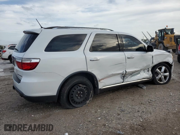 2013 Dodge Durango Citadel with VIN 1C4SDHET1DC647459, listed as a Copart auction lot 79334844 with 151,560 mi miles and Salvage Title. Bid and sale history available at carsss.com. Image 3.