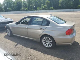 2011 BMW 3 Series 328i with VIN WBAPH5C55BA440544, listed as a Copart auction lot 61557015 with 135,252 mi miles and Salvage title. Bid and sale history available at DreamBid. Image 2.