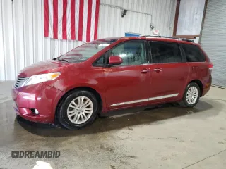 2014 Toyota Sienna XLE z VIN 5TDYK3DC7ES456195, wystawiony jako Copart lot #56240005 z przebiegiem 191 850 mil mil oraz Czysty tytuł • Clean title. Historia ofert i sprzedaży dostępna na DreamBid. Obrazek 1.