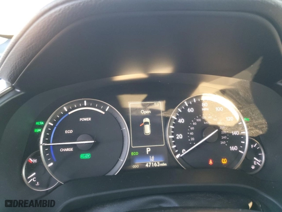 2016 Lexus RX 450h with VIN 2T2BGMCA8GC001361, listed as a Copart auction lot 43015805 with 47,163 mi miles and Salvage Title. Bid and sale history available at carsss.com. Image 9.