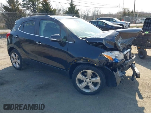 2015 Buick Encore with VIN KL4CJASB1FB239854, listed as a IAAI auction lot 41844550 with 94,672 mi miles and . Bid and sale history available at carsss.com. Image 1.