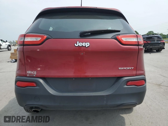 2015 Jeep Cherokee Sport z VIN 1C4PJLAB8FW660791, wystawiony jako Copart lot #60843615 z przebiegiem 142 675 mil mil oraz Szkoda całkowita • Salvage title. Historia ofert i sprzedaży dostępna na DreamBid. Obrazek 6.