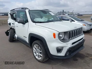 2021 Jeep Renegade Limited z VIN ZACNJDD15MPM49765, wystawiony jako IAAI lot #42093034 z przebiegiem 62 031 mil mil oraz . Historia ofert i sprzedaży dostępna na DreamBid. Obrazek 1.