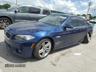 2016 BMW 5 Series 535i xDrive with VIN WBA5B3C5XGG254094, listed as a Copart auction lot 56979105 with 137,355 mi miles and Salvage title. Bid and sale history available at DreamBid. Image 1.