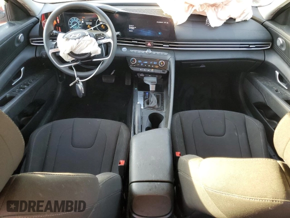 2024 Hyundai Elantra SEL with VIN KMHLM4DG6RU812131, listed as a Copart auction lot 54068065 with 30,137 mi miles and Salvage title. Bid and sale history available at DreamBid. Image 8.