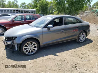 2016 Audi A3 2.0T Premium with VIN WAUB8GFFXG1060519, listed as a Copart auction lot 53621633 with 40,896 mi miles. Bid and sale history available at carsss.com. Image 1.
