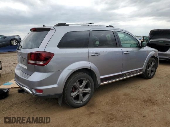 2015 Dodge Journey Crossroad with VIN 3C4PDCGG2FT712660, listed as a Copart auction lot 61984745 with 183,779 mi miles and Clean title. Bid and sale history available at DreamBid. Image 3.