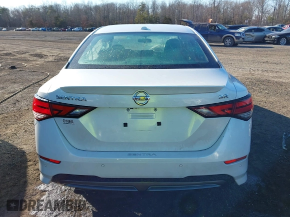 2021 Nissan Sentra SR with VIN 3N1AB8DV0MY307475, listed as a IAAI auction lot 41631553 with 46,483 mi miles. Bid and sale history available at carsss.com. Image 16.