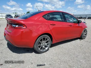 2015 Dodge Dart SXT with VIN 1C3CDFBB5FD117243, listed as a Copart auction lot 57879985 with 174,978 mi miles and Salvage title. Bid and sale history available at DreamBid. Image 3.