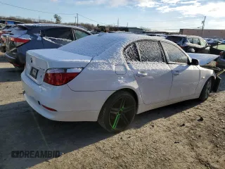 2006 BMW 5 Series 530xi with VIN WBANF73556CG69053, listed as a Copart auction lot 87353474 with Not Provided miles and Salvage Title. Bid and sale history available at DreamBid. Image 3.