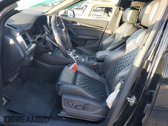 2018 Audi SQ5 Premium Plus with VIN WA1A4AFYXJ2225280, listed as a Copart auction lot 37912424 with 45,239 mi miles and . Bid and sale history available at DreamBid. Image 7.