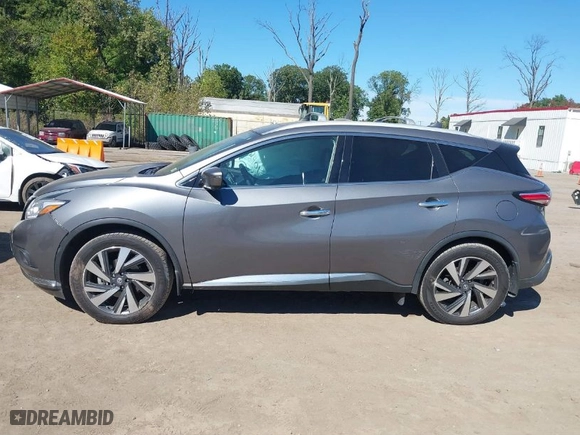 2018 Nissan Murano S with VIN 5N1AZ2MG7JN105986, listed as a IAAI auction lot 40524018 with NaN miles. Bid and sale history available at carsss.com. Image 14.