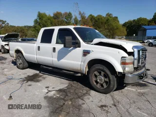 2008 Ford F-350 with VIN 1FTWW30R38EE04692, listed as a Copart auction lot 74524934 with 350,141 mi miles and Salvage title. Bid and sale history available at DreamBid. Image 4.