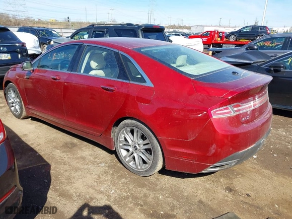 2013 Lincoln MKZ Hybrid with VIN 3LN6L2LU5DR801651, listed as a IAAI auction lot 41853076 with NaN miles. Bid and sale history available at carsss.com. Image 3.