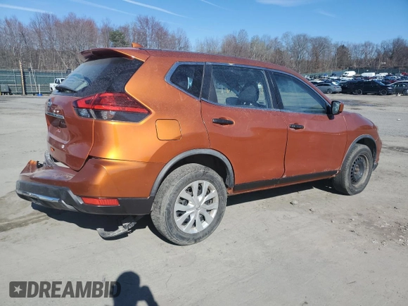 2017 Nissan Rogue S with VIN JN8AT2MV2HW274066, listed as a Copart auction lot 51414445 with 111,689 mi miles and Salvage Title. Bid and sale history available at carsss.com. Image 3.