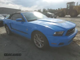 2010 Ford Mustang V6 with VIN 1ZVBP8EN4A5145597, listed as a Copart auction lot 57569444 with 40,073 mi miles and Salvage Title. Bid and sale history available at carsss.com. Image 4.