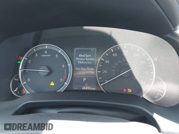 2022 Lexus RX 350 with VIN 2T2HZMAA1NC225639, listed as a IAAI auction lot 42478036 with 48,493 mi miles and . Bid and sale history available at DreamBid. Image 7.