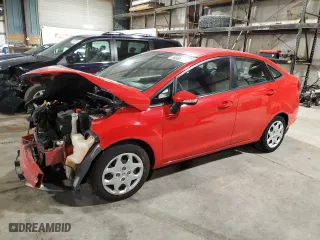 2013 Ford Fiesta SE with VIN 3FADP4BJXDM184348, listed as a Copart auction lot 50688105 with 127,549 mi miles and Salvage Title. Bid and sale history available at carsss.com. Image 1.