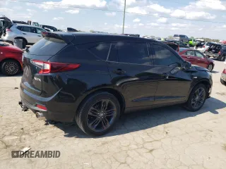 2020 Acura RDX w/A-Spec Pkg with VIN 5J8TC1H64LL008450, listed as a Copart auction lot 72011483 with 25,353 mi miles. Bid and sale history available at carsss.com. Image 3.