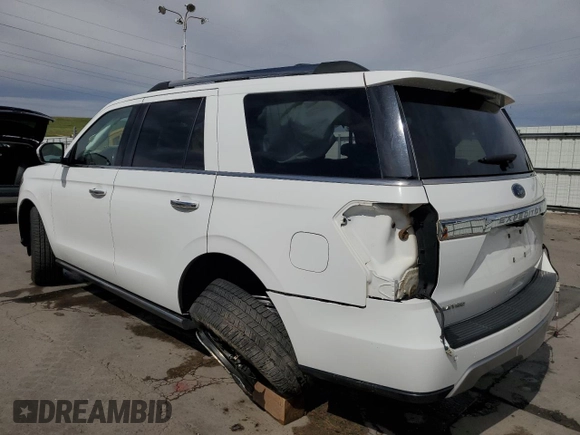 2018 Ford Expedition Limited with VIN 1FMJU2AT8JEA19134, listed as a Copart auction lot 56781885 with 78,070 mi miles and Salvage title. Bid and sale history available at DreamBid. Image 2.