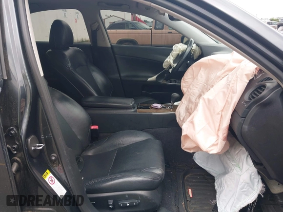 2010 Lexus IS 250 with VIN JTHCF5C29A5038612, listed as a IAAI auction lot 42257923 with 146,995 mi miles and . Bid and sale history available at DreamBid. Image 5.