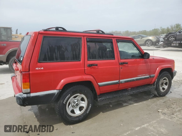 1999 Jeep Cherokee Sport with VIN 1J4FF68S3XL667570, listed as a Copart auction lot 52821105 with 173,712 mi miles and Salvage Title. Bid and sale history available at DreamBid. Image 3.