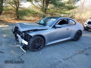 2024 BMW M2 with VIN 3MF13DM05R8E88410, listed as a Copart auction lot 81467984 with 0 mi miles and Salvage Title. Bid and sale history available at carsss.com. Image 1.
