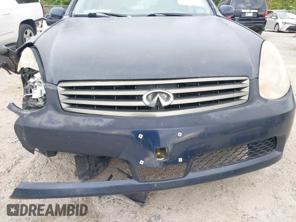2006 Infiniti G35 with VIN JNKCV51F86M617631, listed as a IAAI auction lot 42204725 with Not Provided miles and . Bid and sale history available at DreamBid. Image 17.