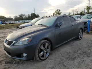 2011 Lexus IS 250 C with VIN JTHFF2C28B2517151, listed as a Copart auction lot 73659584 with Not provided miles and Salvage title. Bid and sale history available at DreamBid. Image 1.