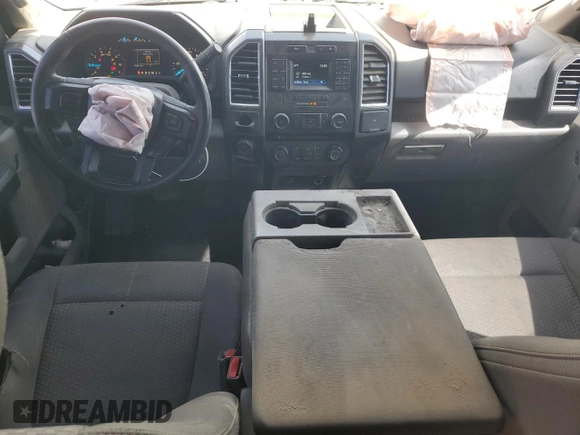 2016 Ford F-150 XL with VIN 1FTEW1CP1GKF32911, listed as a Copart auction lot 51711255 with 152,941 mi miles and Salvage Title. Bid and sale history available at carsss.com. Image 8.