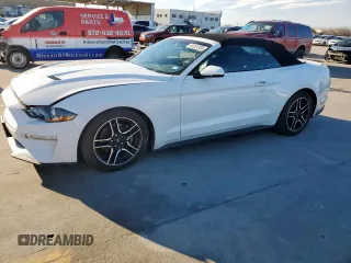 2019 Ford Mustang EcoBoost with VIN 1FATP8UH0K5104233, listed as a Copart auction lot 46181935 with 112,458 mi miles and Salvage Title. Bid and sale history available at carsss.com. Image 1.